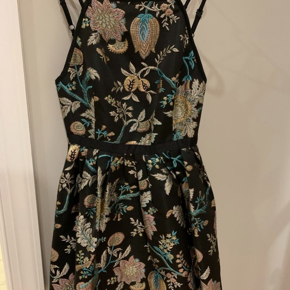 Kimchi Blue Hidden Dragon Jacquard Mini Dress - Picture 3 of 7